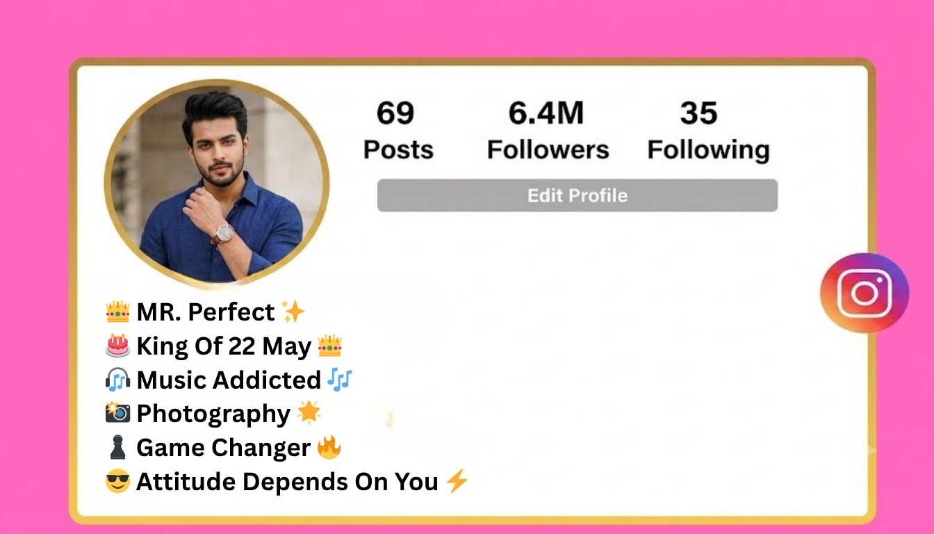 Instagram Bio for Boys: Best Attitude and Cool Bio Ideas