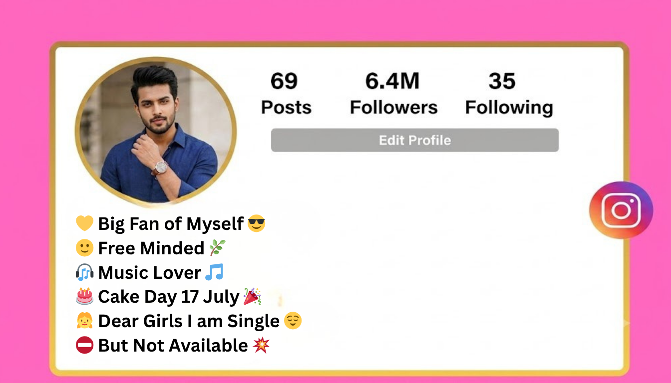 Instagram Bio for Boys: Best Attitude and Cool Bio Ideas