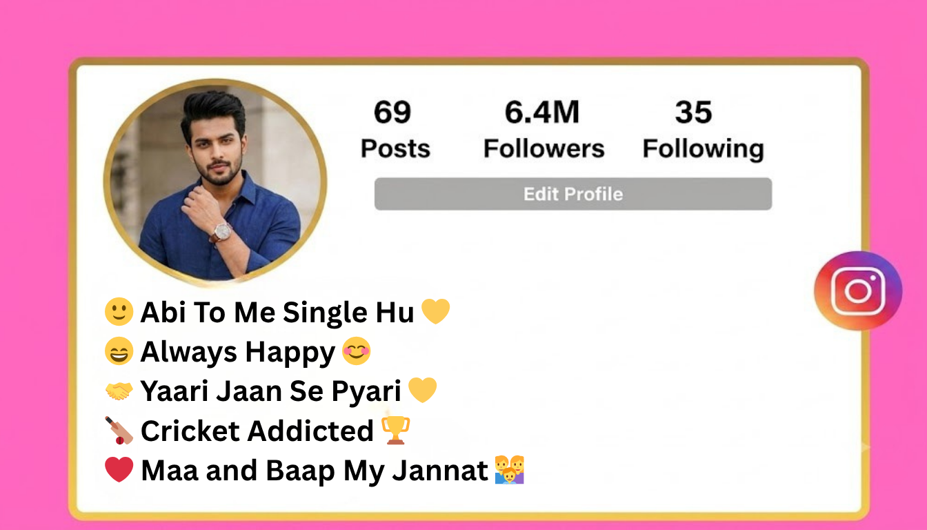 Instagram Bio for Boys: Best Attitude and Cool Bio Ideas