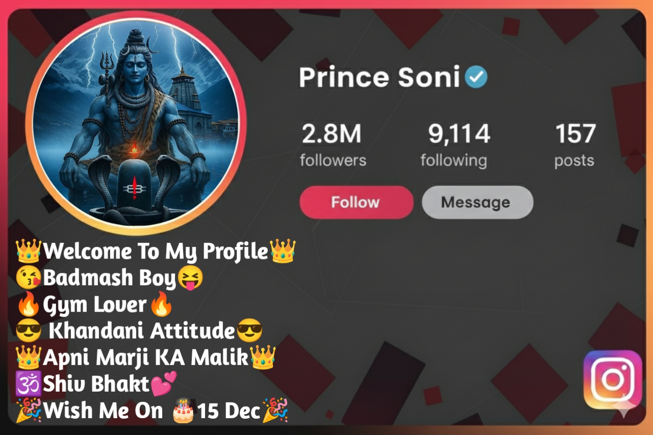 Read more about the article (1154+) Best Mahakal Bio For Instagram – Attitude & Stylish Mahakal Bio 🕉 (2026)