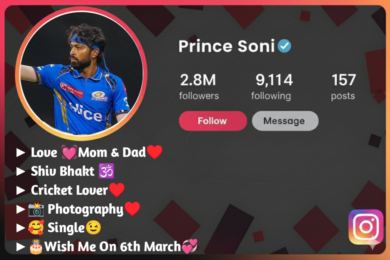 Read more about the article (1194+) Cricket Bio For Instagram – Insta Bio For Cricket Lovers (2026)