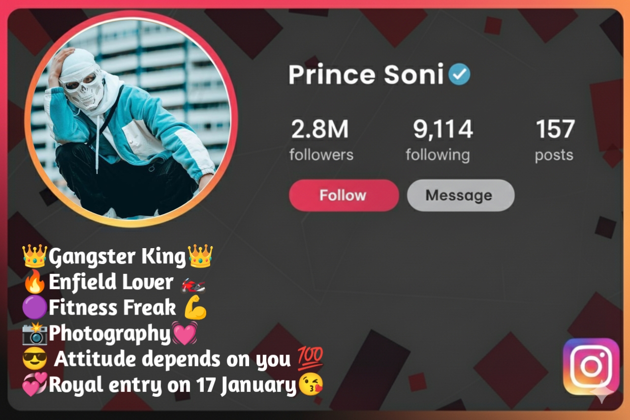 gangster bio for instagram in punjabi with emoji