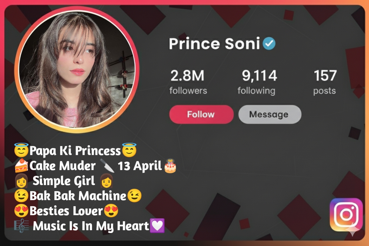 Read more about the article (1177+) Instagram Bio for Girls – Stylish, Attitude & Unique Vip Bios (2026)